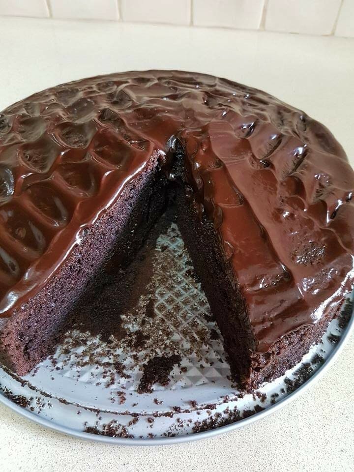 עוגה כושית שוקולד