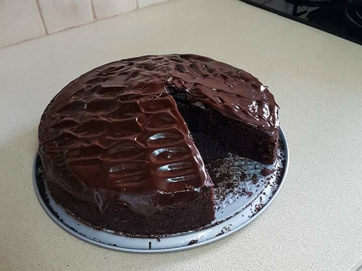 עוגה כושית שוקולד