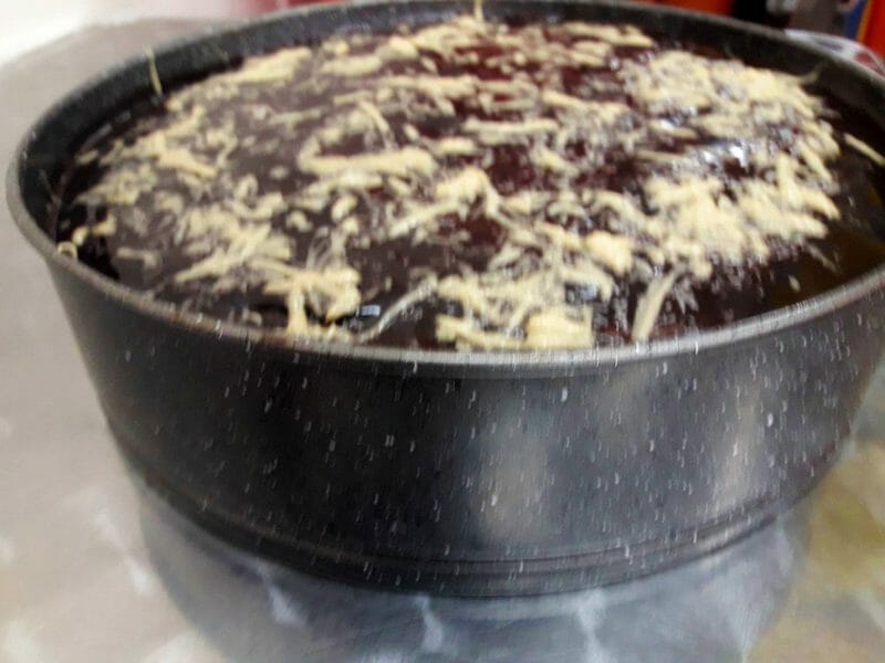 עוגה שוקולד קלאסית ללא קקאו