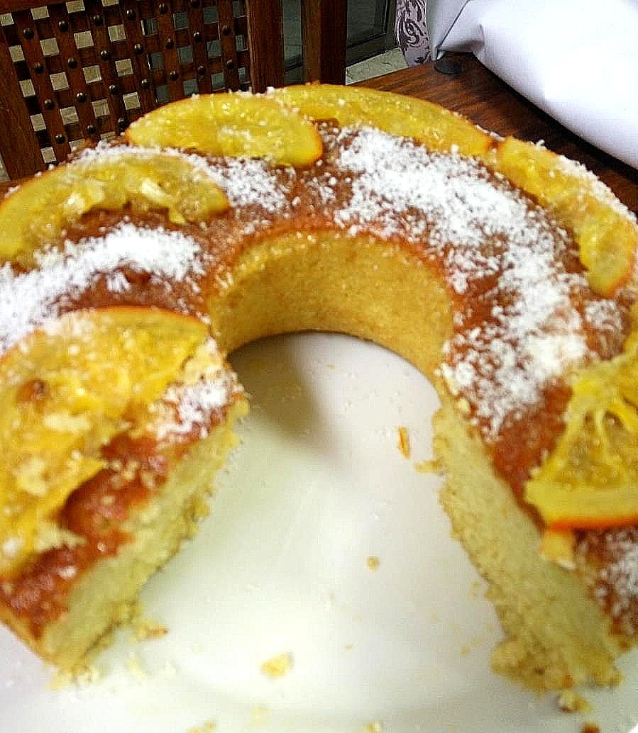 עוגת תפוזים קוקוס שרה