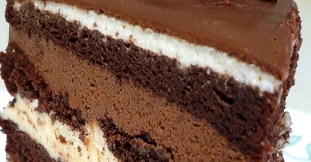 עוגת שוקולד שכבות