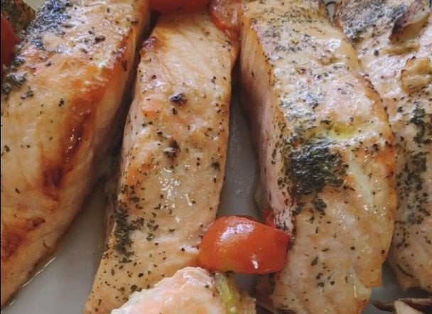 דג סלמון בתנור בקלי קלות