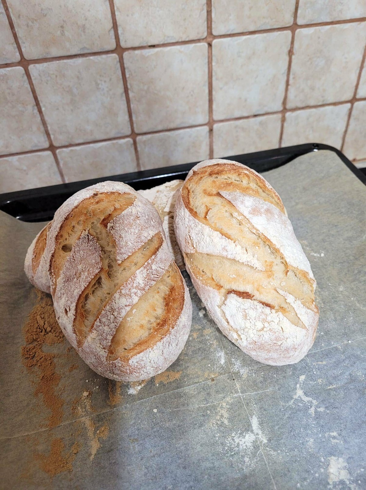לחם של מרקו - לחם ללא לישה