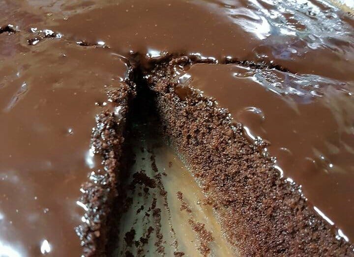 עוגת שוקולד ב-8 דקות