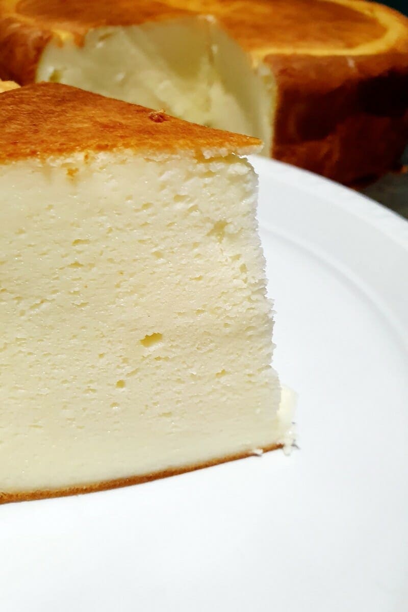 עוגת גבינה ללא הפרדת ביציםעוגת גבינה ללא הפרדת ביצים