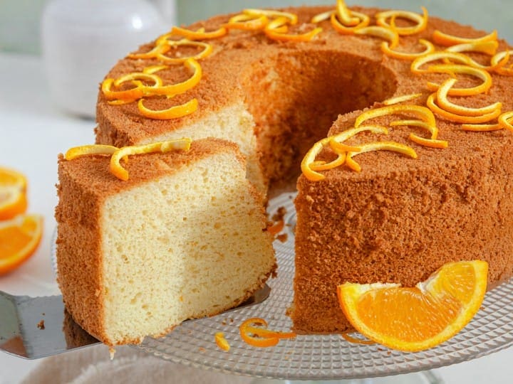 עוגת תפוזים גבוהה ברמות