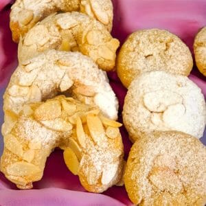 מתכון עוגיות עם קמח שקדים