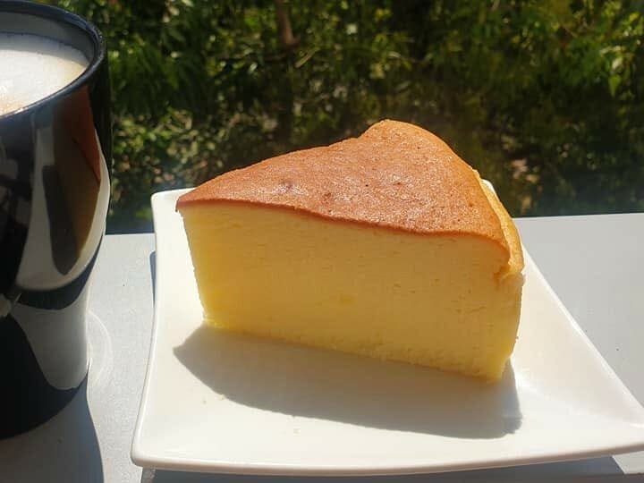 עוגת גבינה אפויה ללא תחתית
