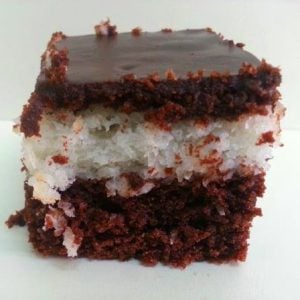 מתכון עוגת קוקוס ושוקולד