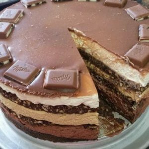 מתכון עוגת שכבות שוקולד